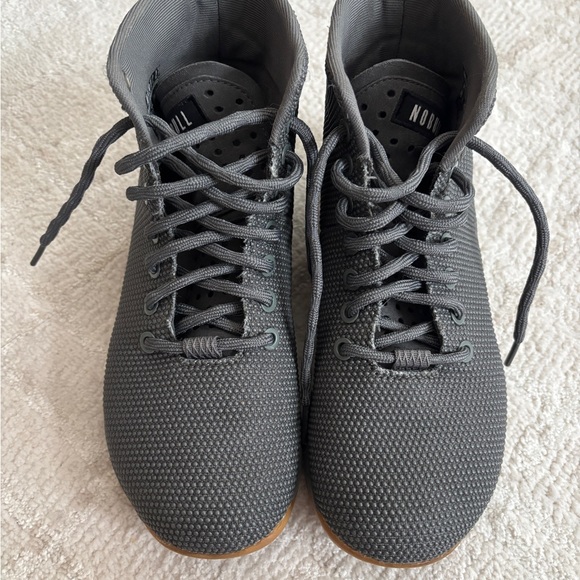 NOBULL grey gum high-top trainers - Picture 3 of 5